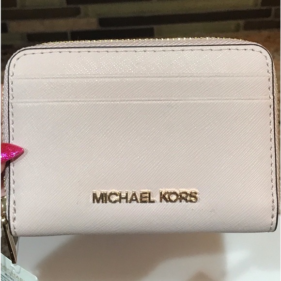 NWT Michael Kors Leather Compact Card Wallet ๐๐๐ธ - Picture 5 of 17